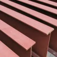 An image showing some metal I beams we fabricated